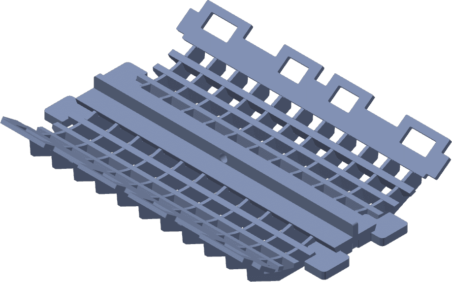 Rostabetét BETON - 0