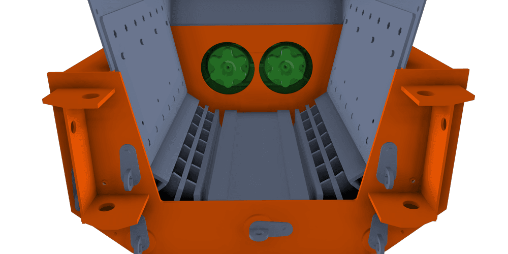 Mechanikusan nyitható törőrácsok